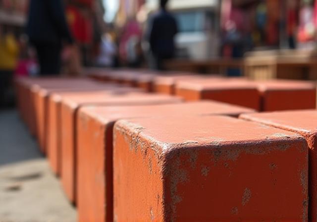 Inclusive modular seating design in a busy Delhi market